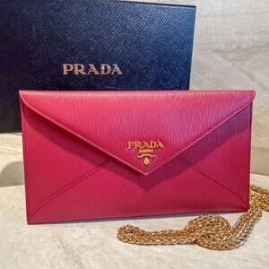 Prada Saffiano Envelope Wallet